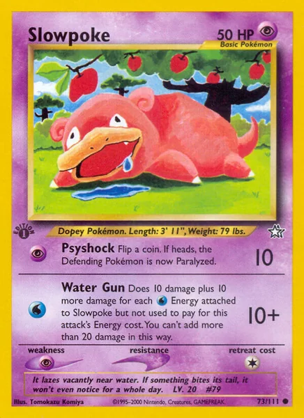 Slowpoke card image