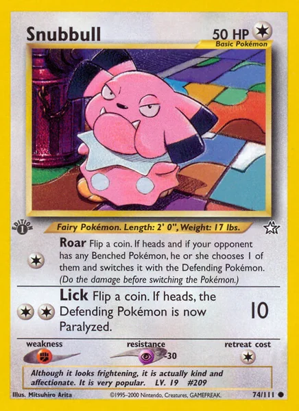 Snubbull card image