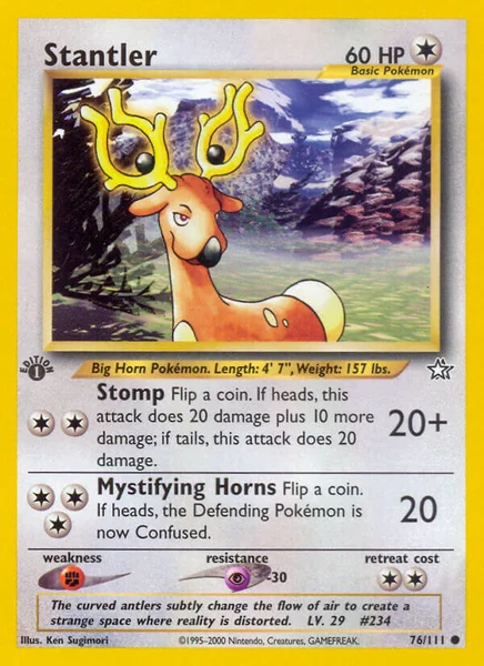 Stantler card image