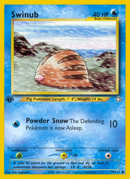 Swinub card image