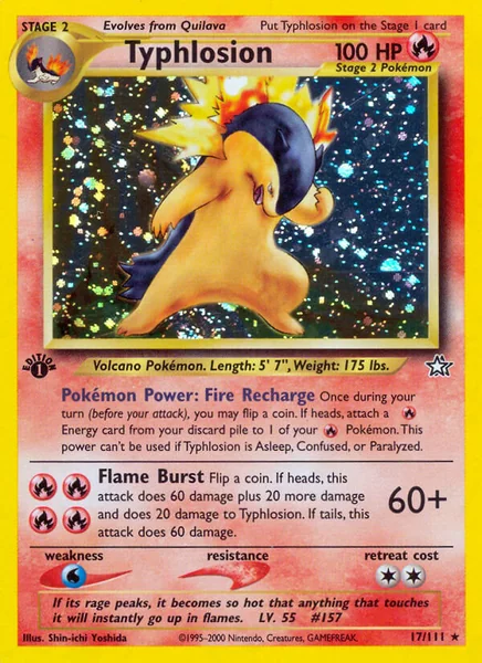 Typhlosion card image