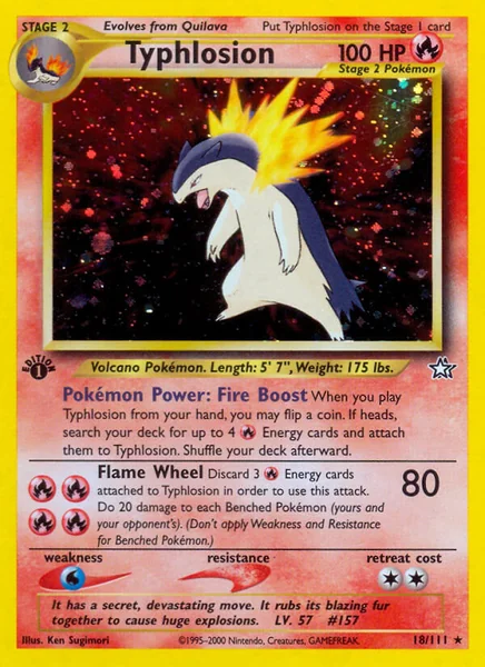 Typhlosion card image