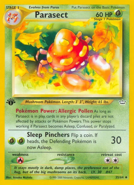 Parasect card image