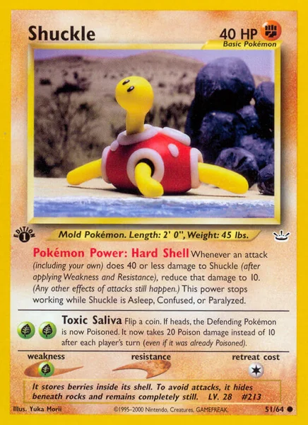 Shuckle card image