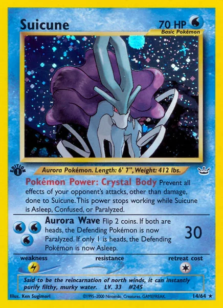 Suicune card image