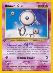 Unown B card image