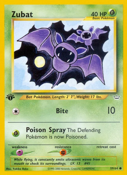 Zubat card image