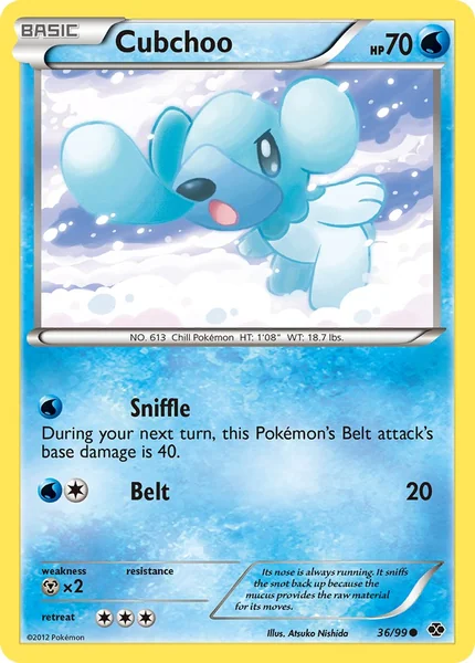 Cubchoo card image