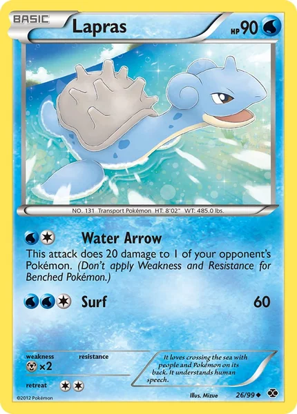 Lapras card image