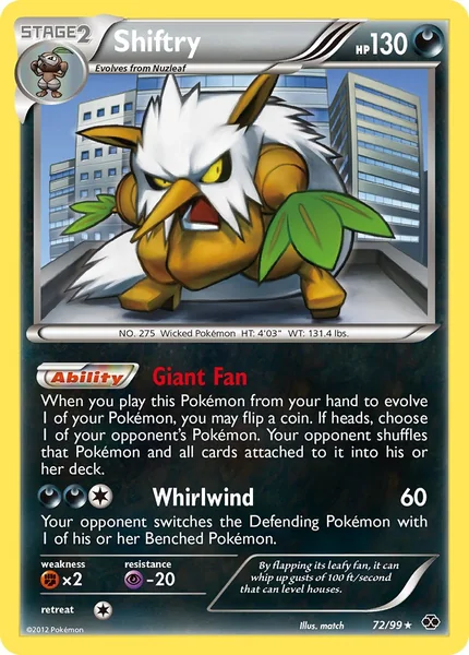 Shiftry card image