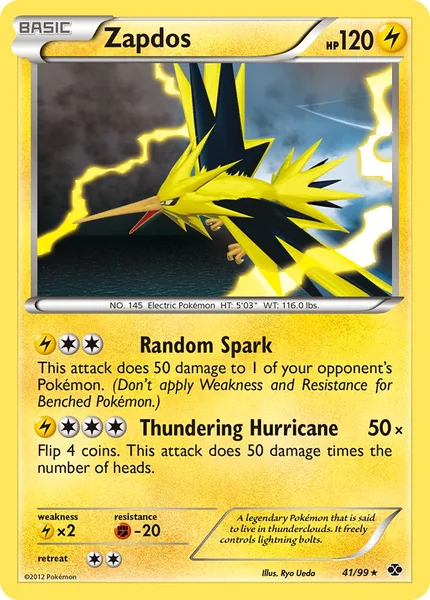 Zapdos card image