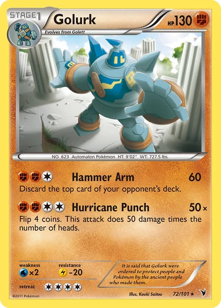 Golurk card image