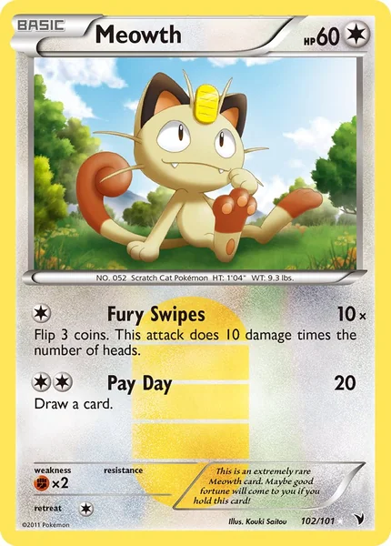Meowth card image