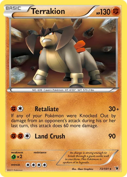 Terrakion card image