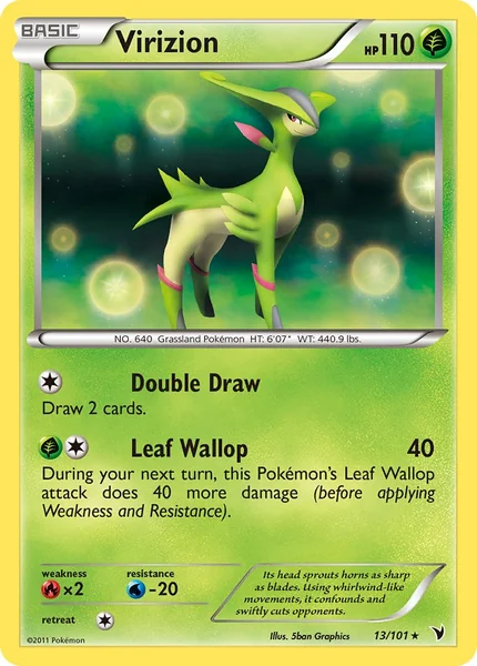Virizion card image