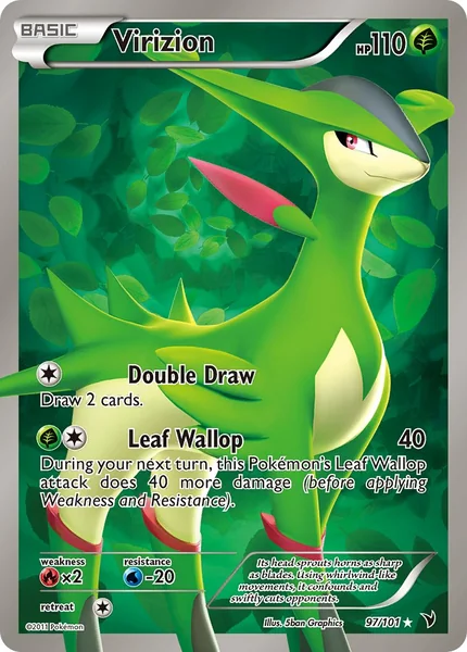 Virizion card image