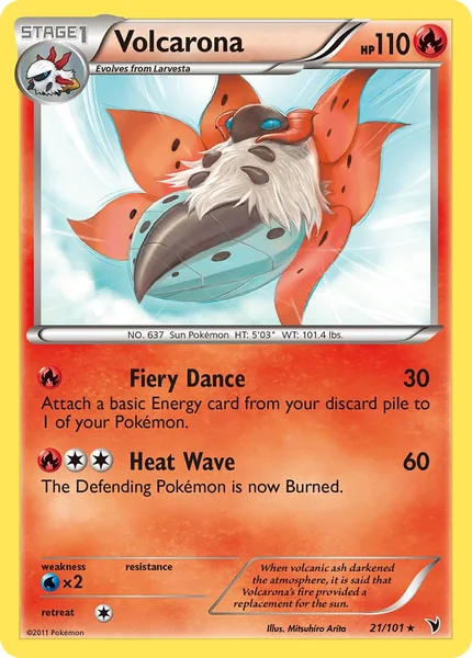Volcarona card image