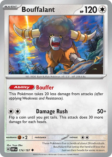 Bouffalant card image