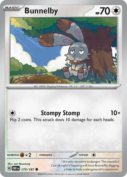 Bunnelby card image