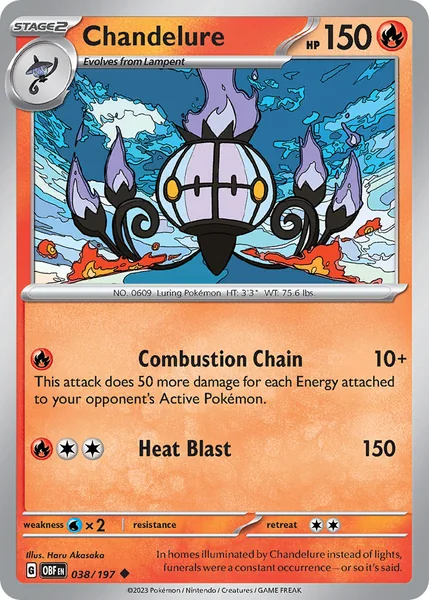 Chandelure card image