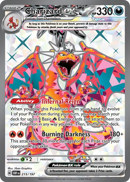 Charizard ex card image