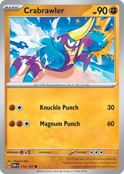 Crabrawler card image