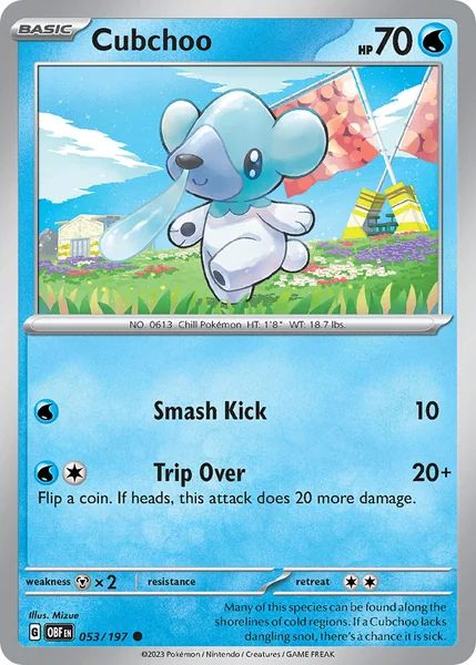 Cubchoo card image