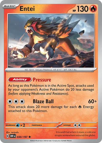 Entei card image