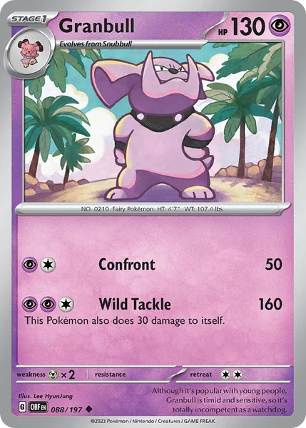 Granbull card image