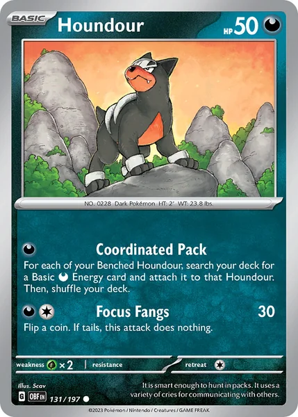 Houndour card image