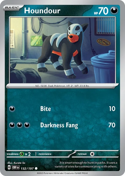 Houndour card image