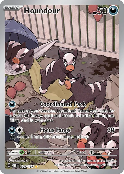 Houndour card image