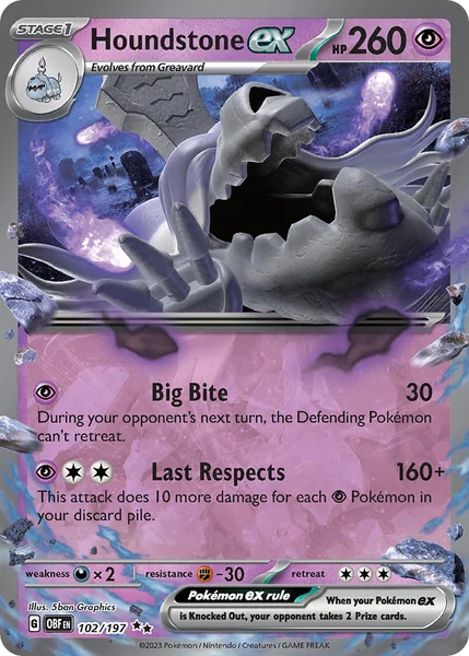 Houndstone ex card image