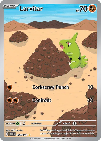 Larvitar card image