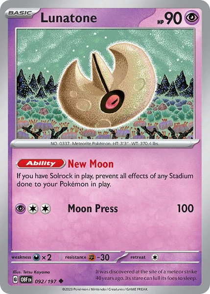 Lunatone card image