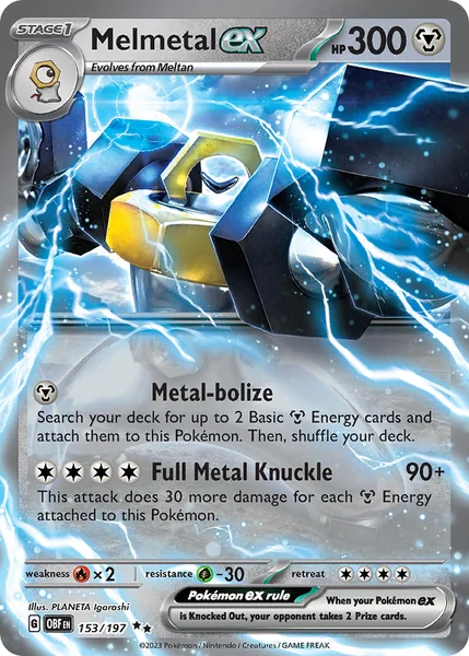 Melmetal ex card image