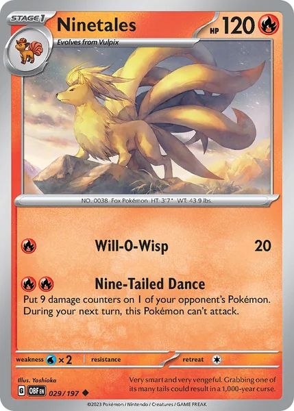 Ninetales card image