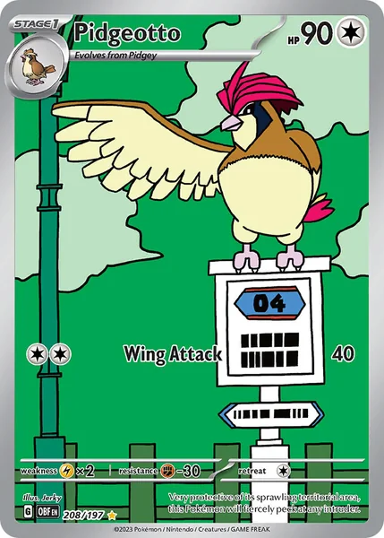 Pidgeotto card image
