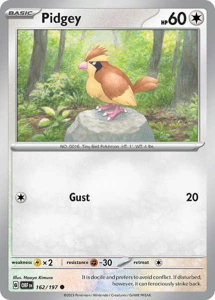 Pidgey card image