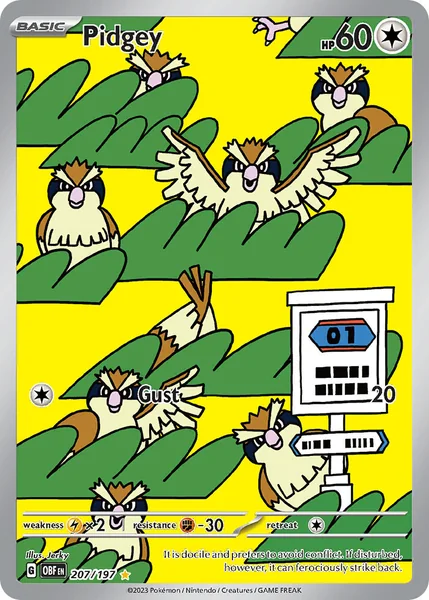Pidgey card image