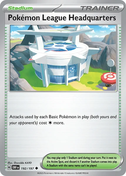 Pokemon League Headquarters card image