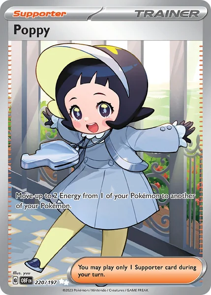 Poppy card image