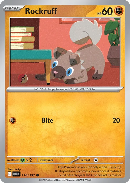 Rockruff card image