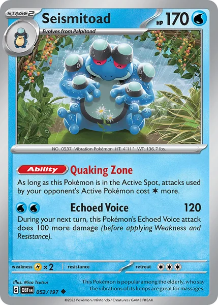 Seismitoad card image