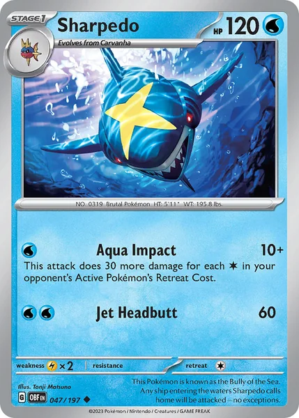 Sharpedo card image
