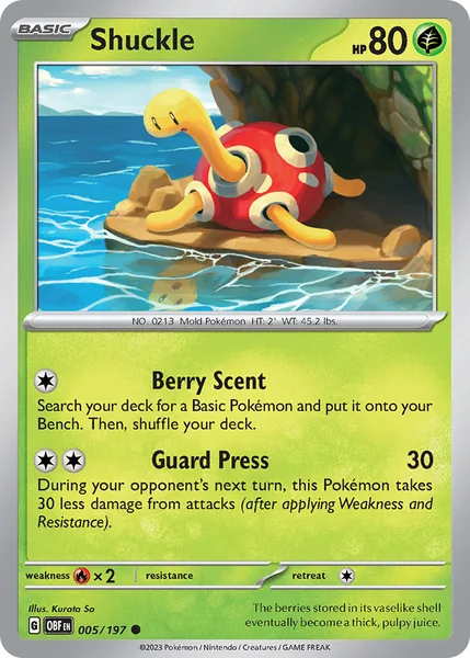 Shuckle card image
