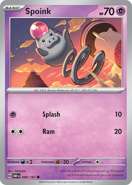 Spoink card image