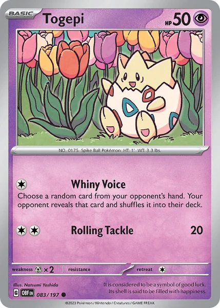 Togepi card image