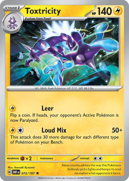 Toxtricity card image