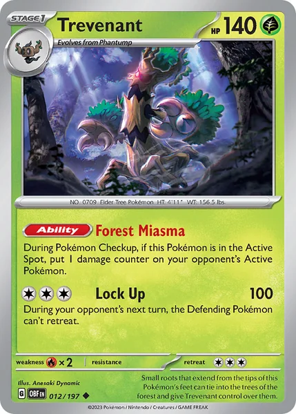 Trevenant card image